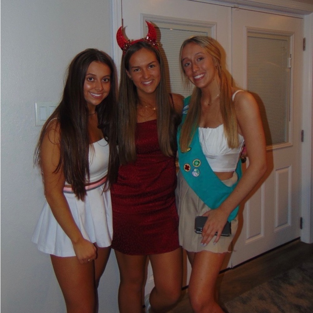 Red forever 21 dress